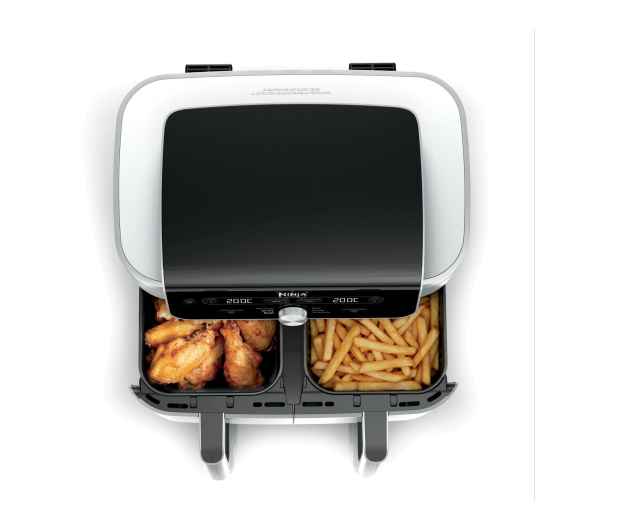 Ninja Air Fryer DZ901EUWH z podwójnym koszem biały - 1604097 - zdjęcie 3